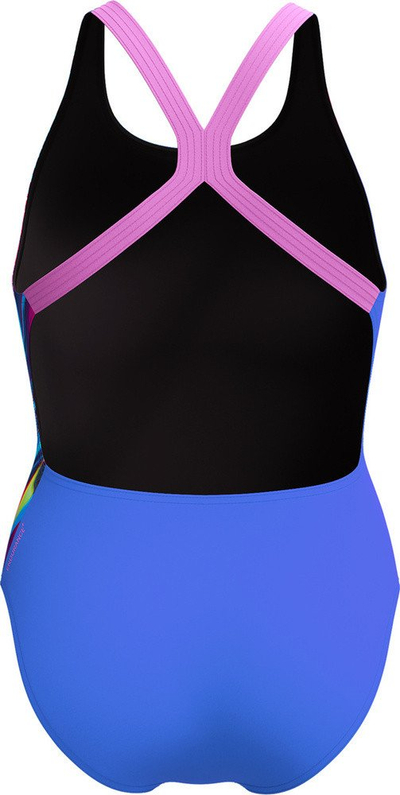Kostum banje Speedo Club Training Powerback, Endurance+, blu rozë