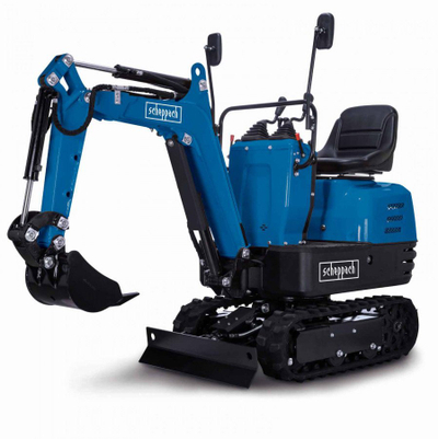 Mini eskavator me benzinë Scheppach EXC815, 8.5 HP, rreze gërmimi 2330 mm, gjerësi 690 mm