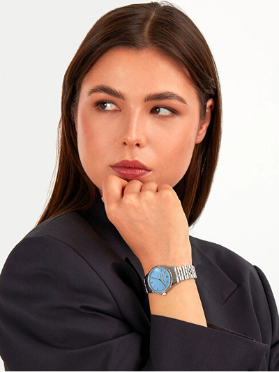 Orë Trussardi T-Bent R2453144511 për goca, e argjendtë