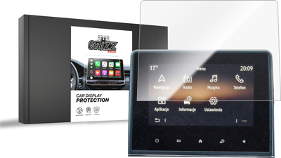 Mbrojtëse ekrani GRIZZ CeramicFilm për Renault Captur 2, 7", qelq qeramik, transparente