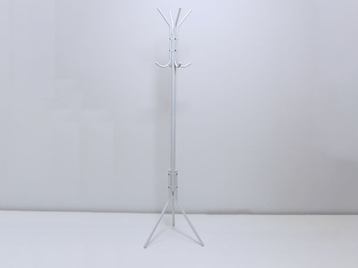 Закачалка за палта Metal Mate, 170 cm, метал, бела