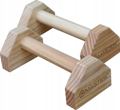 Doreza për pompa Master Strong, 30 x 13 cm, dru, ngjyrë natyrale