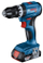Ударна вежба Bosch Professional GSB 18V 45, 18V, 2x батерија 2.0Ah, сина