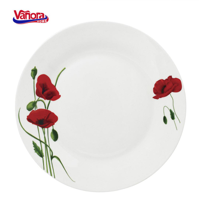 Pjatë porcelani Vanora Home Reya, 23 cm, e bardhë