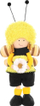 Figurinë dekori Saska Gnome, 30cm, pranverë Pashkë, shumëngjyrëshe