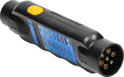 Tester prize rimorkio Orno OR AE 13231, 13/7 pinë, 12/24V, i zi