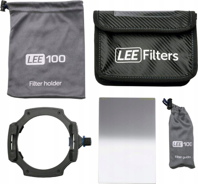 Set filterash fotografik LEE Filters LEE100 Landscape Kit, holder filtri, filter 0.6 ND graduated