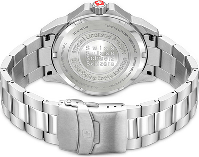 Orë për meshkuj Swiss Military Hanowa Puma SMWGH2100341, e zezë