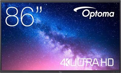 Интерактивна табла Optoma 5863RK, 86\", 4K UHD, со допир