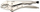 Kapëse çekiç për gozhdë Toolcraft 605206, 250 mm, çelik i fortësuar