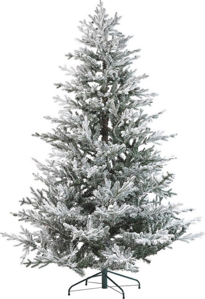 Pemë artificiale Krishtlindjeje BRISCO Snowy, 210 cm, me borë, e bardhë