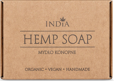 Sapun trupi India Cosmetics Hemp, 90g, vegan, natyral