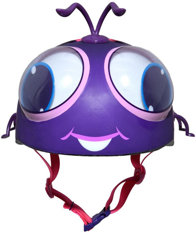 Kaskë për kalamaj Cpreme Googly Eyes Lady Bug, 48–52 cm, buburrec, e kuqe