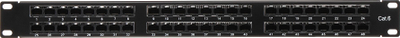 Patch panel Delta PP-48/RJ/6C, 48 porta RJ-45, Cat.6, i zi