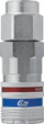 Grep shpejtësie ajri Cejn eSafe 410, për zorrë 11x16 mm, metalik