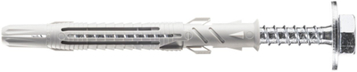 Навој со типла Bosch FRAME CAP WITH SCREW 12x210 T88, 12 mm, сет 2 парчиња
