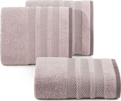 Peshqir banjoje Nastia Towel 04, 50x90 cm, ngjyrë pudër