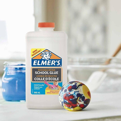 Ngjitës i bardhë për slime Elmer’s, 946 ml, madhësi e madhe XL