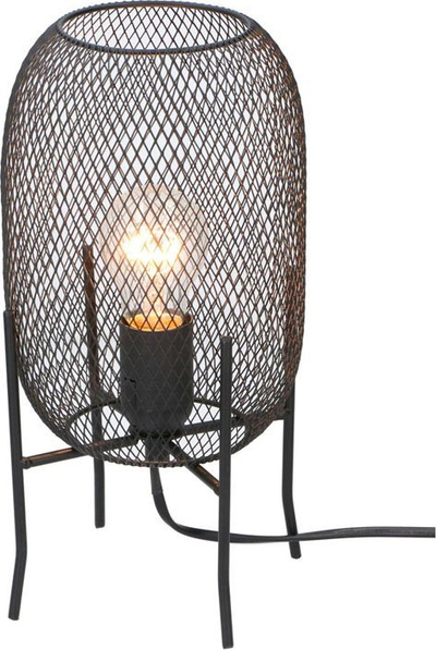 Llambë tavoline Grundig Metal Table Floor Lamp, metalike, E27 40W, e zezë