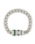 Byzylyk për meshkuj Armani Exchange AXG0154040, i argjendtë/ i gjelbër