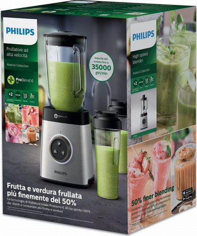 Blender Philips HR3655/00, 1400 W, i zi / inox
