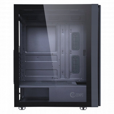 Kuti kompiutri Zenpc Z5 Mesh, ATX, me ajrosje të mirë, e zezë