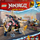 Set lodrash LEGO Ninjago Sora’s Transforming Mech Bike Racer 71792, motor robot që kthehet, për kalamaj 8+