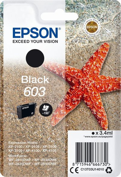 Ngjyrë për printer Epson 603, e zezë