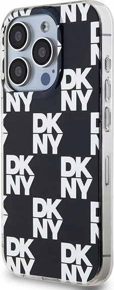 Куќиште за телефон DKNY DKHCP15LHDLCEK за ајфон 15 про, 6.1\", тврдо куќиште, црно