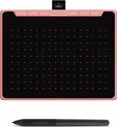Tablet grafik Huion RTS-300, 6.3", 8192 nivele presioni, rozë
