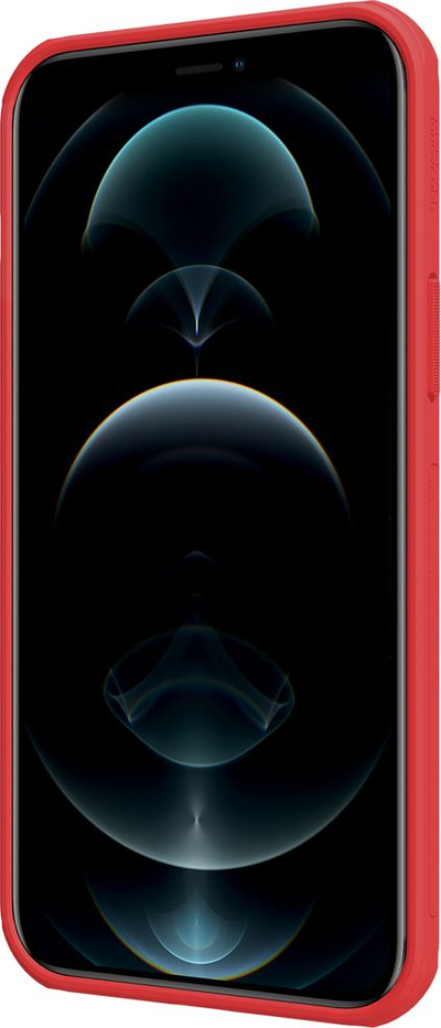 Kupë mbrojtëse Nillkin Super Frosted Shield Pro, për iPhone 13 Pro, e kuqe