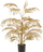 Bimë artificiale Emerald Areca Gold, 105 cm, në vazo, me ngjyrë ari