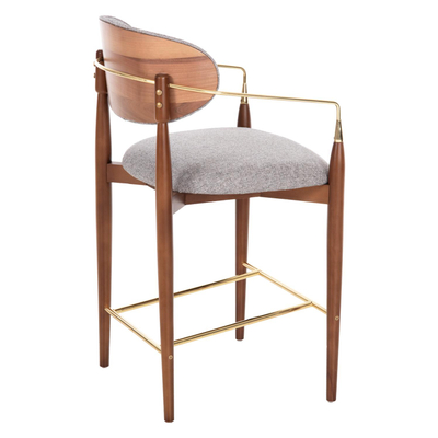 Stol bari Sirus Plus 52×59×101 Hcm (HM18147.04), ari/ gri