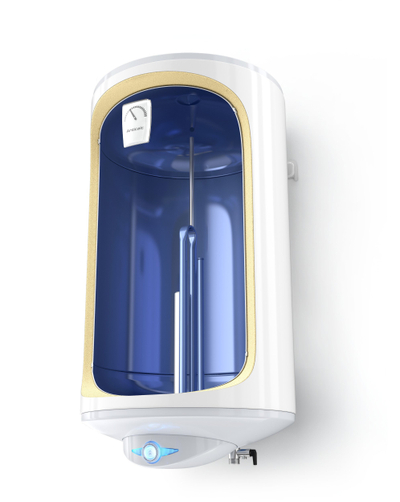 Bojler elektrik vertikal Tesy Anticalc, 150L, për mur, i bardhë
