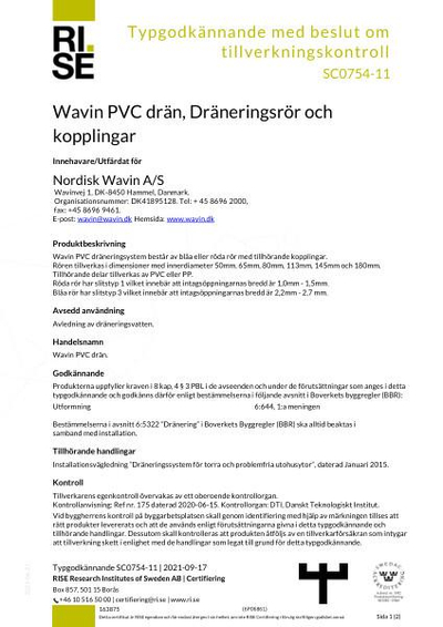 Manishë lidhëse drenazhi Wavin PVC, 80mm, portokalli
