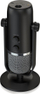 USB микрофон Behringer 2020, кондензаторски студиски, со слушалки и Mute, црн