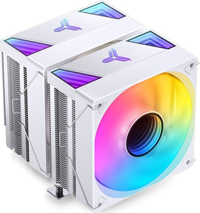 Ftohës CPU Jonsbo CR-3000, ARGB, 2x120mm, i bardhë