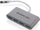 Hub USB IOGEAR GUH3C14, USB C në 4x USB A, 5 Gbps, gri