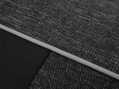Shtrat për qen Hobbydog Bed Best, madhësia XL, material eco-linen, i zi