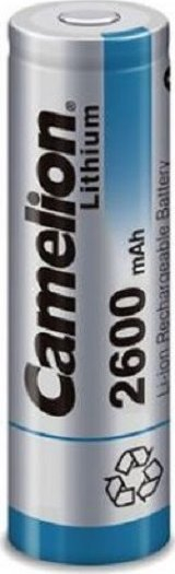 Bateri rikarikueshme Camelion ICR18650, 2600mAh, 3.7V, e gjelbër