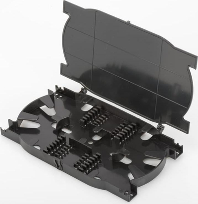 Tabaka për splice fibër optike Digitus DN-96104, 36x, montim me pin, gri