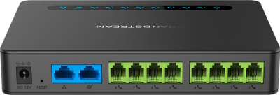 Gateway VoIP Grandstream HT818, 8 porta FXS, Gigabit, i zi