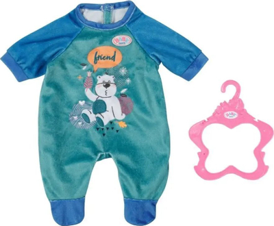 Romper kukulle BABY Born, për kukulla 43cm, me varëse, blu