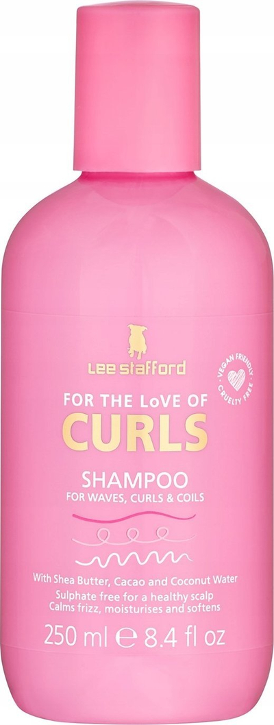 Shampo Lee Stafford For The Love Of Curls, për kaçurrela, 250ml, rozë