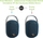 Altoparlant portativ Techly Mini Wireless Speaker, BT 5.3, LED, blu