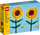 Set ndërtimi LEGO Sunflowers 40524, model dekorativ, lule dielli shumëngjyrëshe