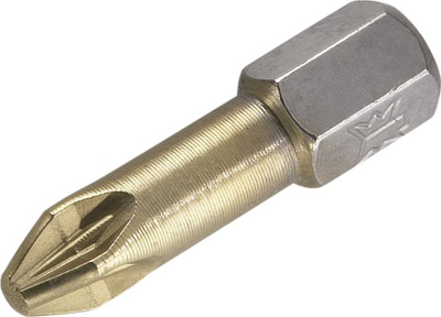 Set bitash Phillips Wolfcraft PZ3, S2, TiN, 2 copë