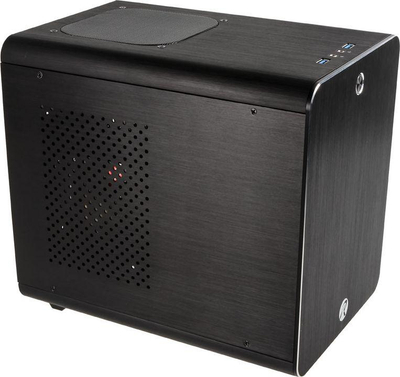 Kasë Raijintek Metis Plus, e zezë, Micro Tower