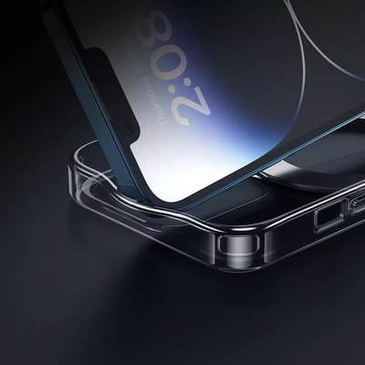 Mbulesë telefoni Hoco AS1 për iPhone 15 Plus, me unazë MagSafe, e zezë