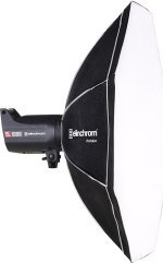 Softbox oktagonal Elinchrom Rotalux 100cm, për foto portreti, i zi